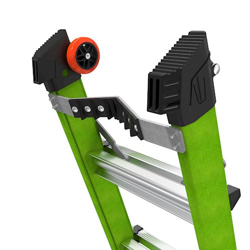 Profesionální, nevodivý, kloubový žebřík Conquest All-terrain M22 Fiberglass, Délka 335–579 cm, jako výsuvný až 645 cm - Obrázek 15