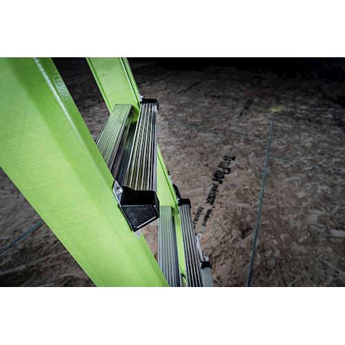 Profesionální, nevodivý, kloubový žebřík Conquest All-terrain M22 Fiberglass, Délka 335–579 cm, jako výsuvný až 645 cm - Obrázek 31
