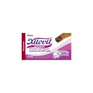 žvýkačky Xilovit protect SKOŘICE 10,8g, 1blistr=10 žvýkaček