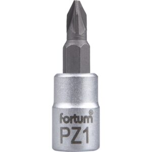hlavice zástrčná 1/4" hrot pozidriv, PZ 1, L 37mm