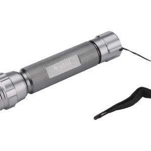svítilna LED, celokovová, LED dioda, (30 000mcd), hliník