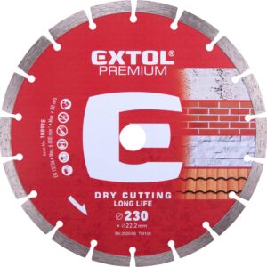 ZRUŠENO! Nahrazeno výrobkem 8803015 kotouč diamantový řezný, segmentový Long Life - suché řezání, 230x22,2x2,8mm