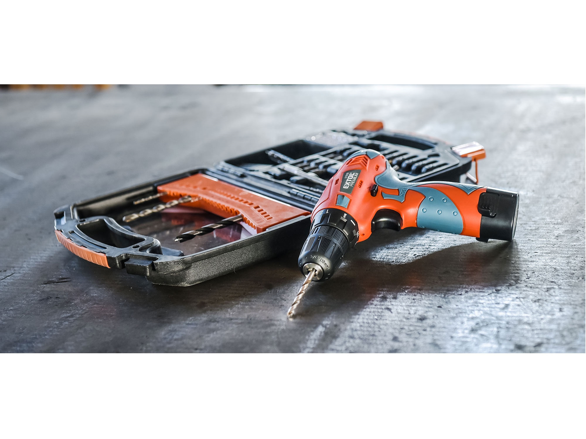 ZRUŠENO! Nahrazeno výrobkem 8891152 vrtací šroubovák aku, 12V Li-ion (2x), 1500mAh - Obrázek 8
