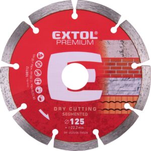 ZRUŠENO! Nahrazeno výrobkem 8803012 kotouč diamantový řezný segmentový - suché řezání, O 125x22,2x2mm