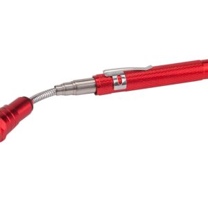magnet teleskopický, ohebný s LED světlem, 3xLED, 170-565mm